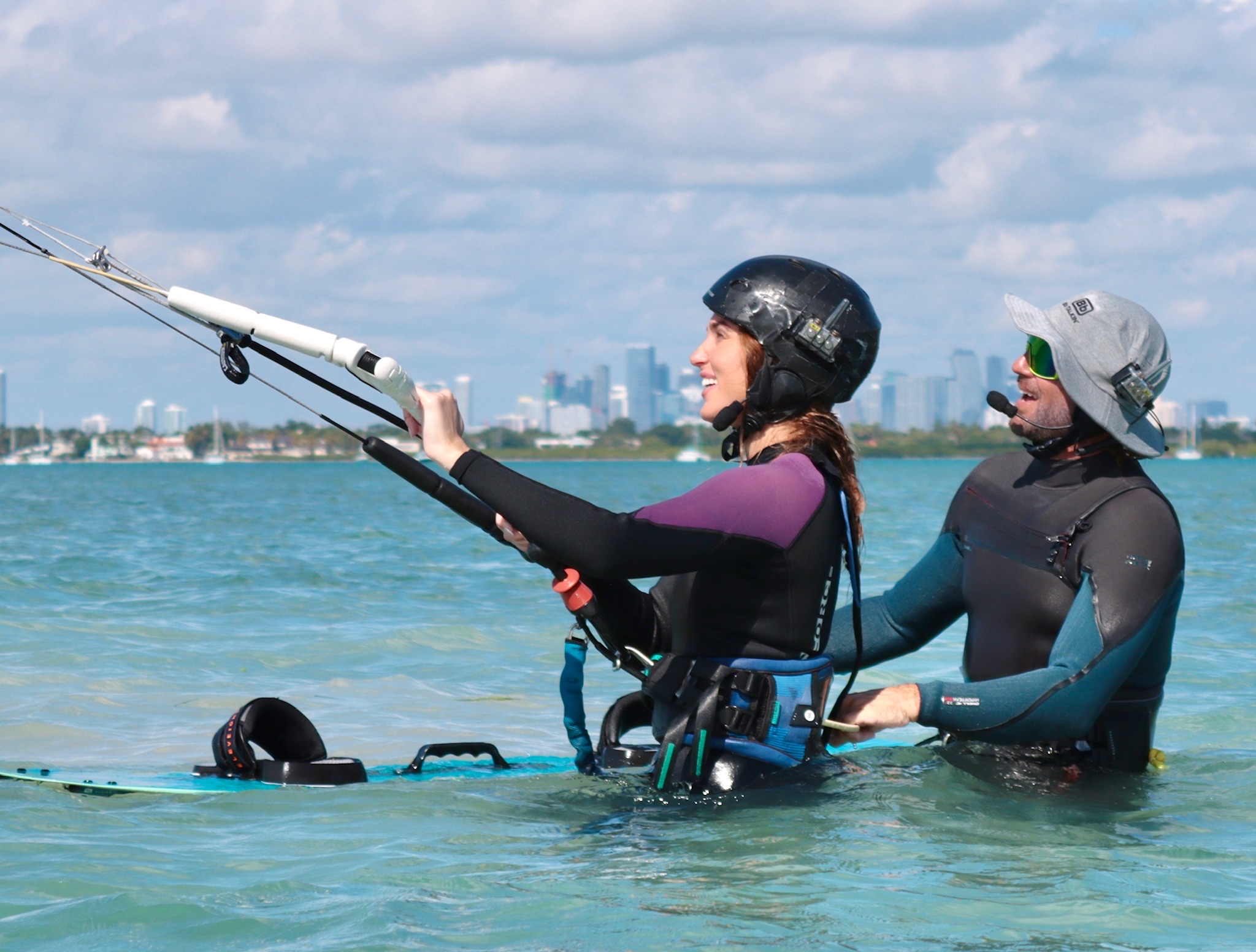 kiteboarding lessons in miami